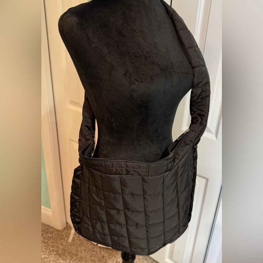 NWOT Quilted Black Shoulder Bag